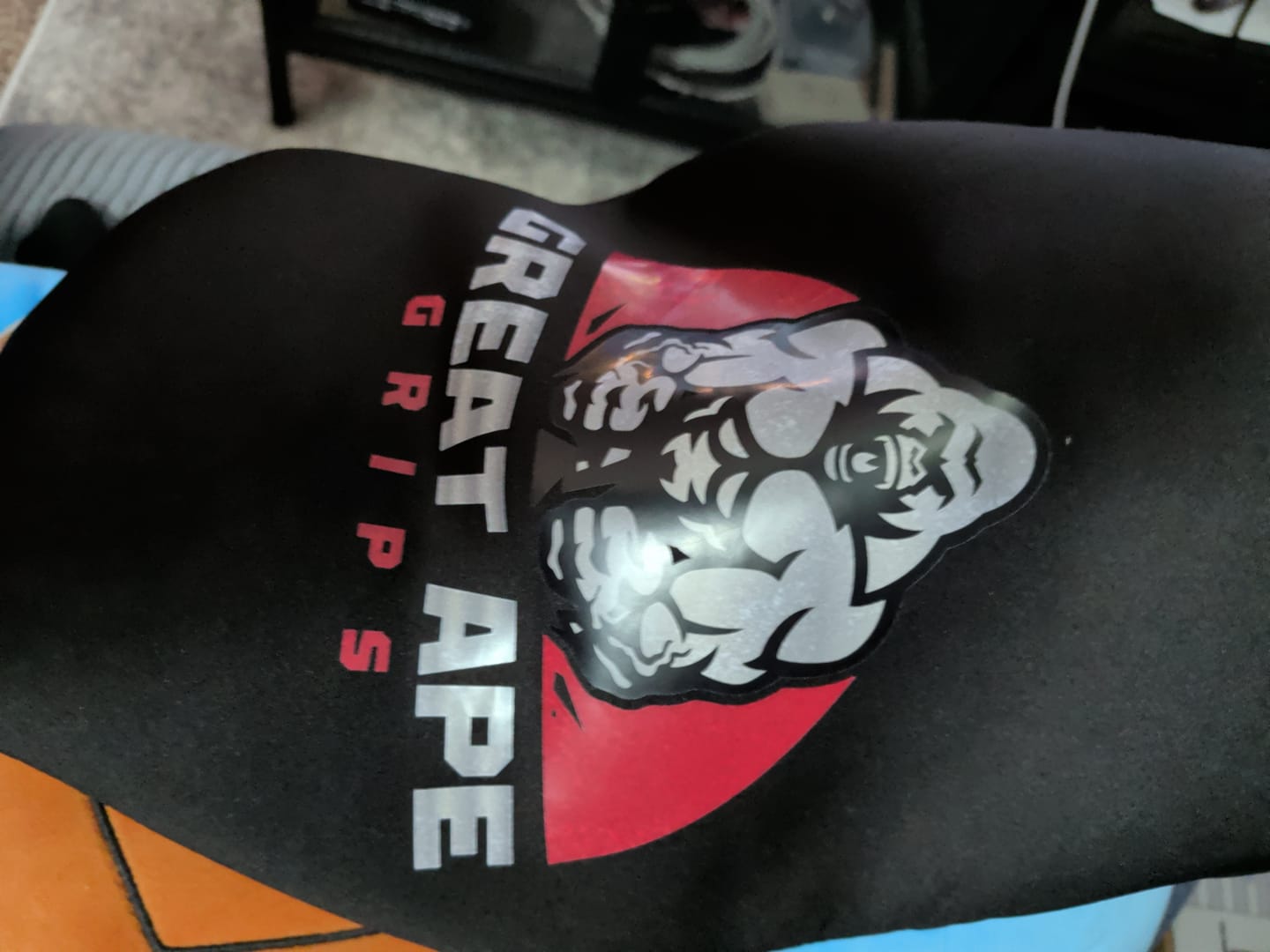 Customer photo review of GREAT APE GRIPS