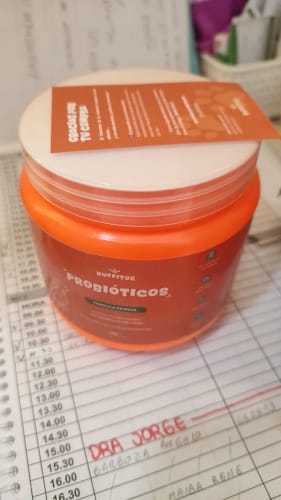 Customer photo review of Probioticos para perros | Fortalecé la salud de tu perrhijo desde adentro