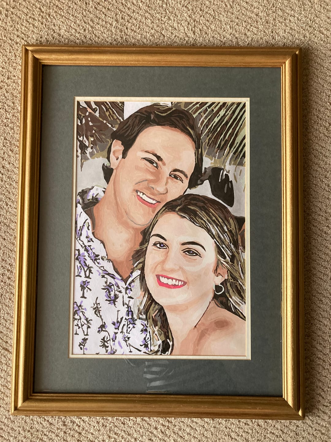 Customer photo review of Paint by Number Kit