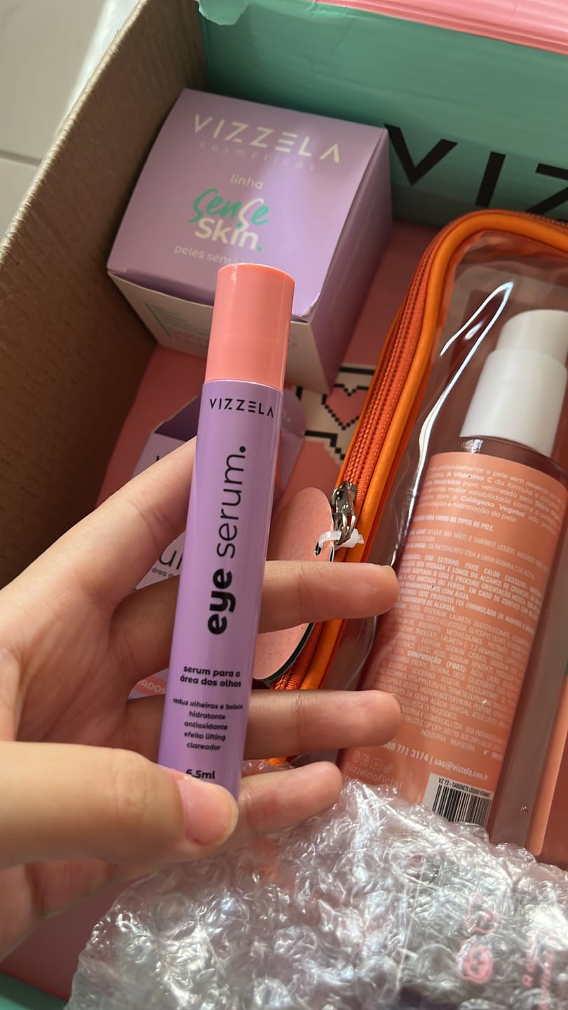 Customer photo review of Eye Serum - Vizzela