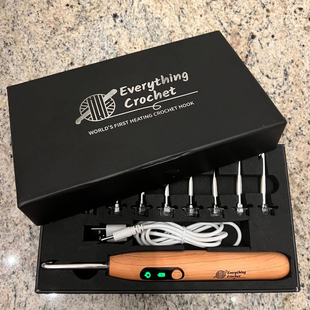 Customer photo review of Heating Crochet Set