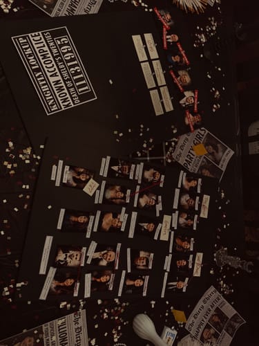 Customer photo review of 1920s Murder Mystery Game Kit