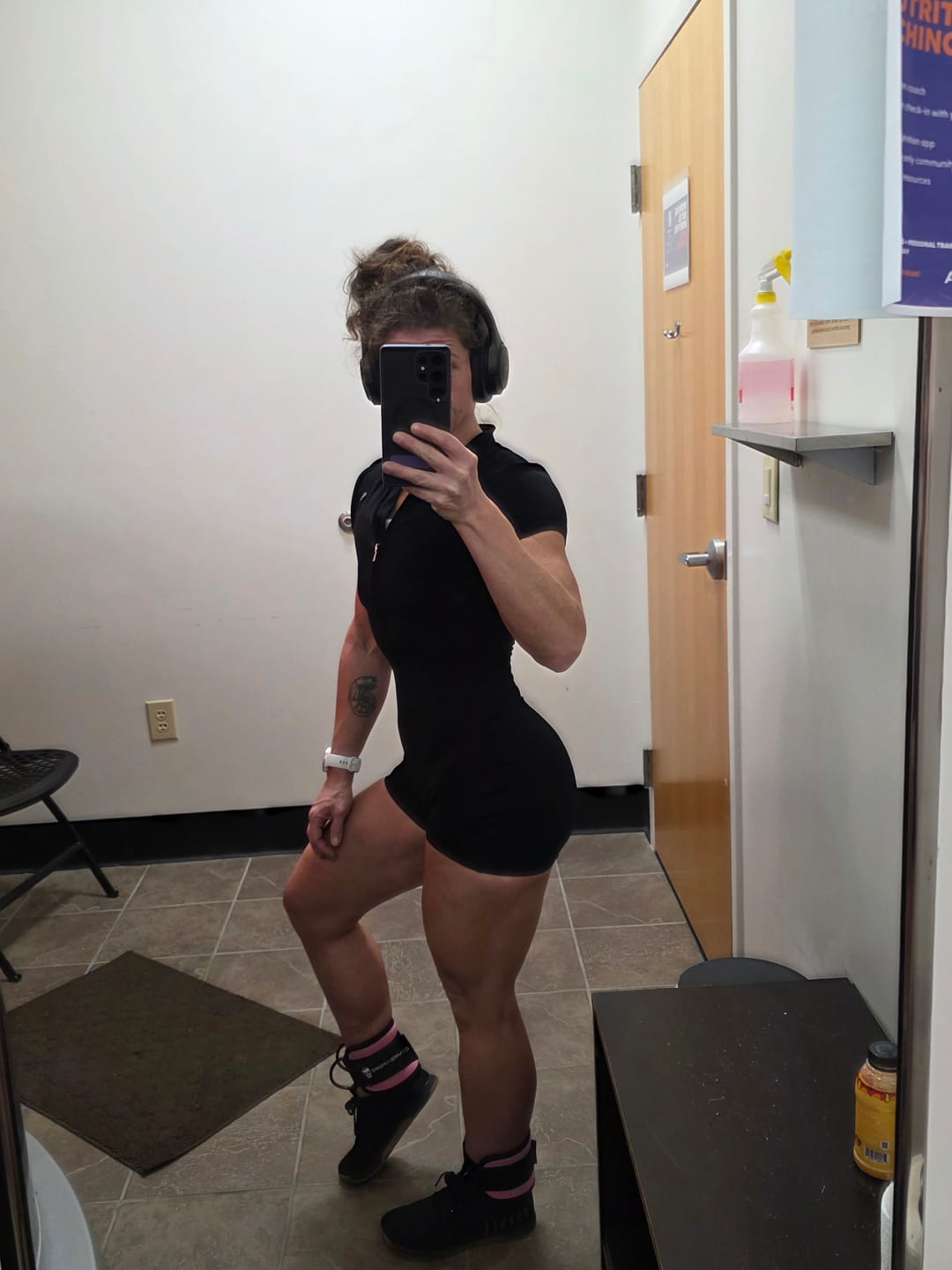 Customer photo review of Essential Bodysuit Short