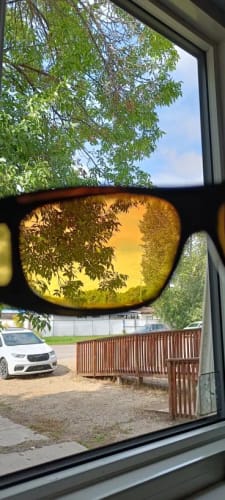 Customer photo review of NoctiOptic™ - Les lunettes qui éclairent votre nuit