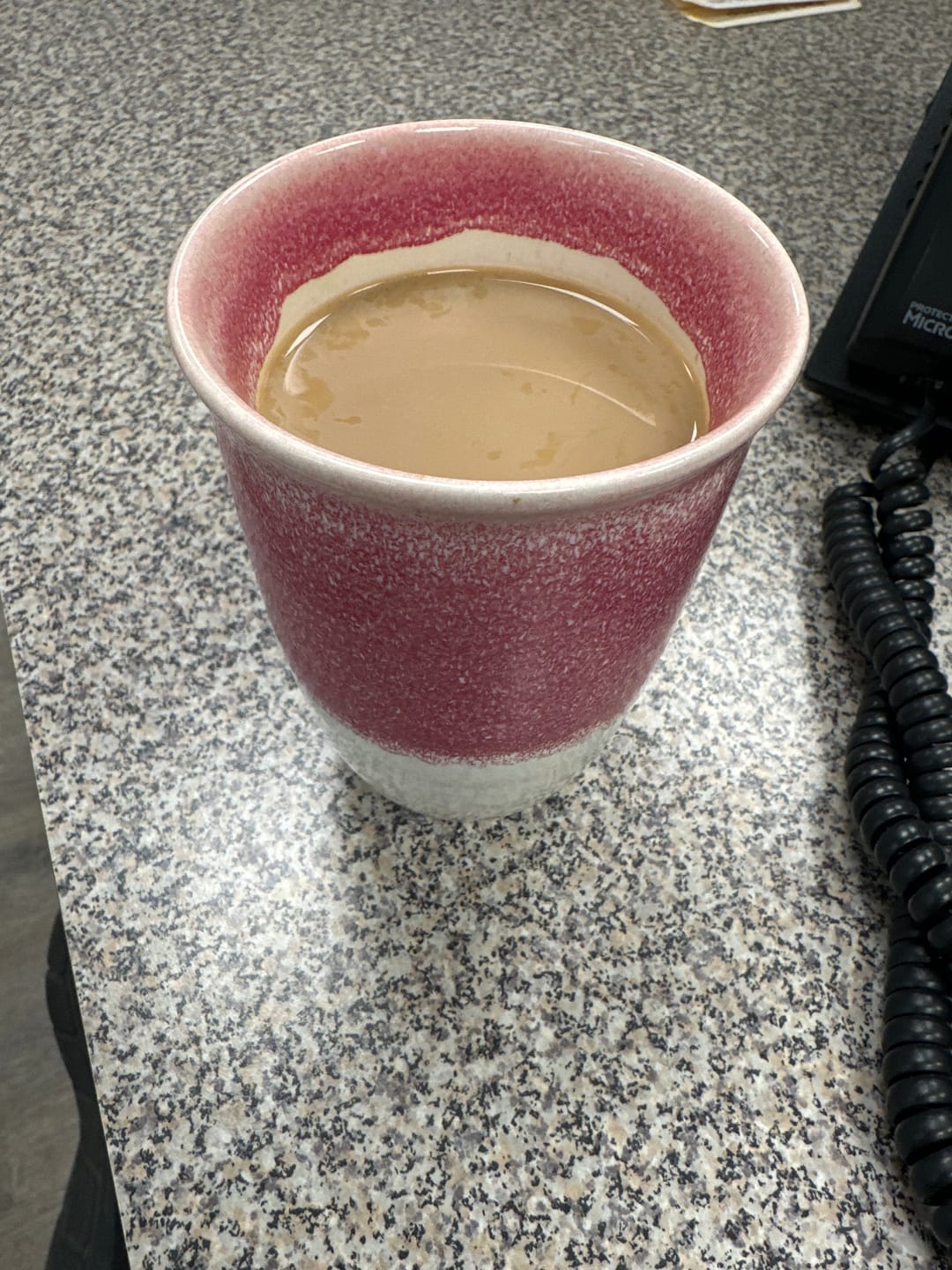 Customer photo review of Coral Pink Cup 12oz