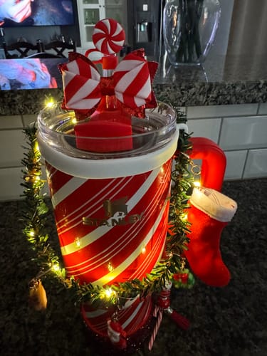 Customer photo review of Ruby Red BLING Tumbler Boot -fits 40oz New!