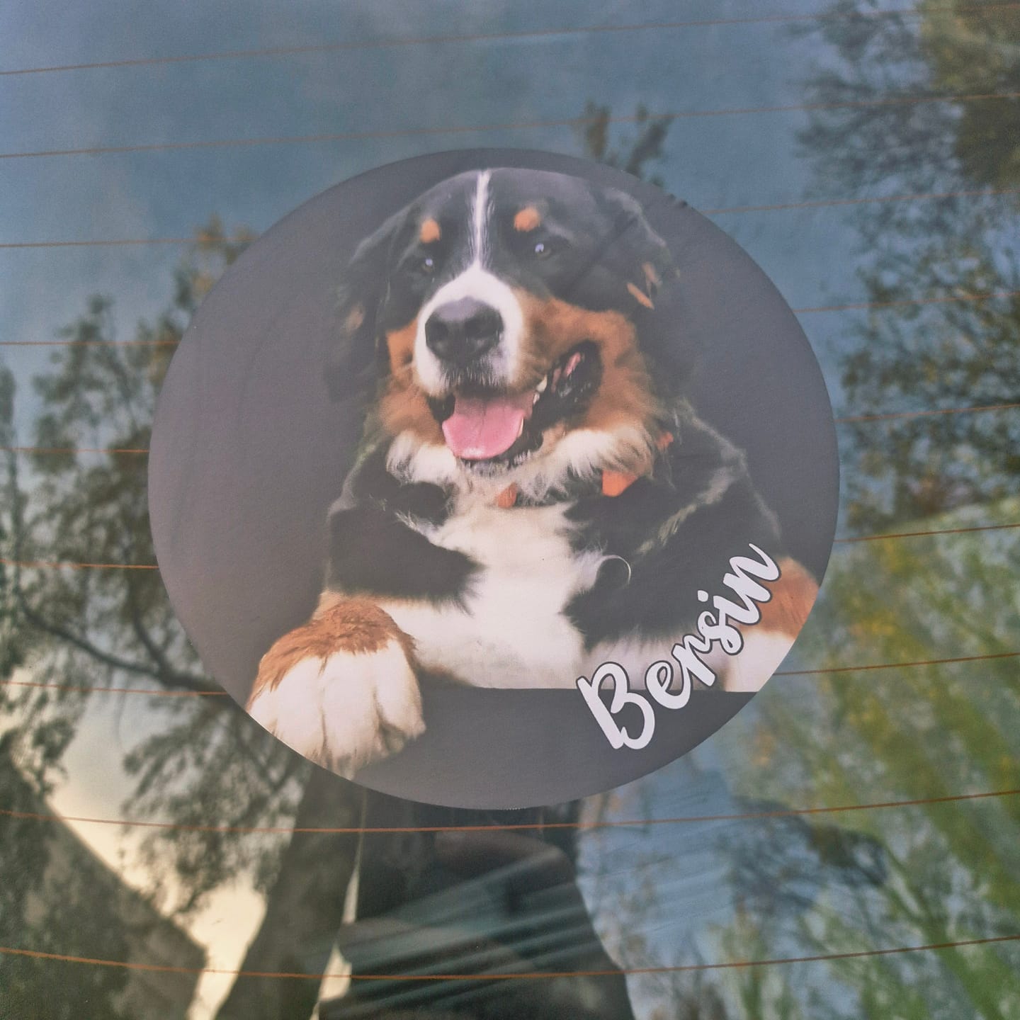 Customer photo review of Dein Foto - Individueller Autoaufkleber