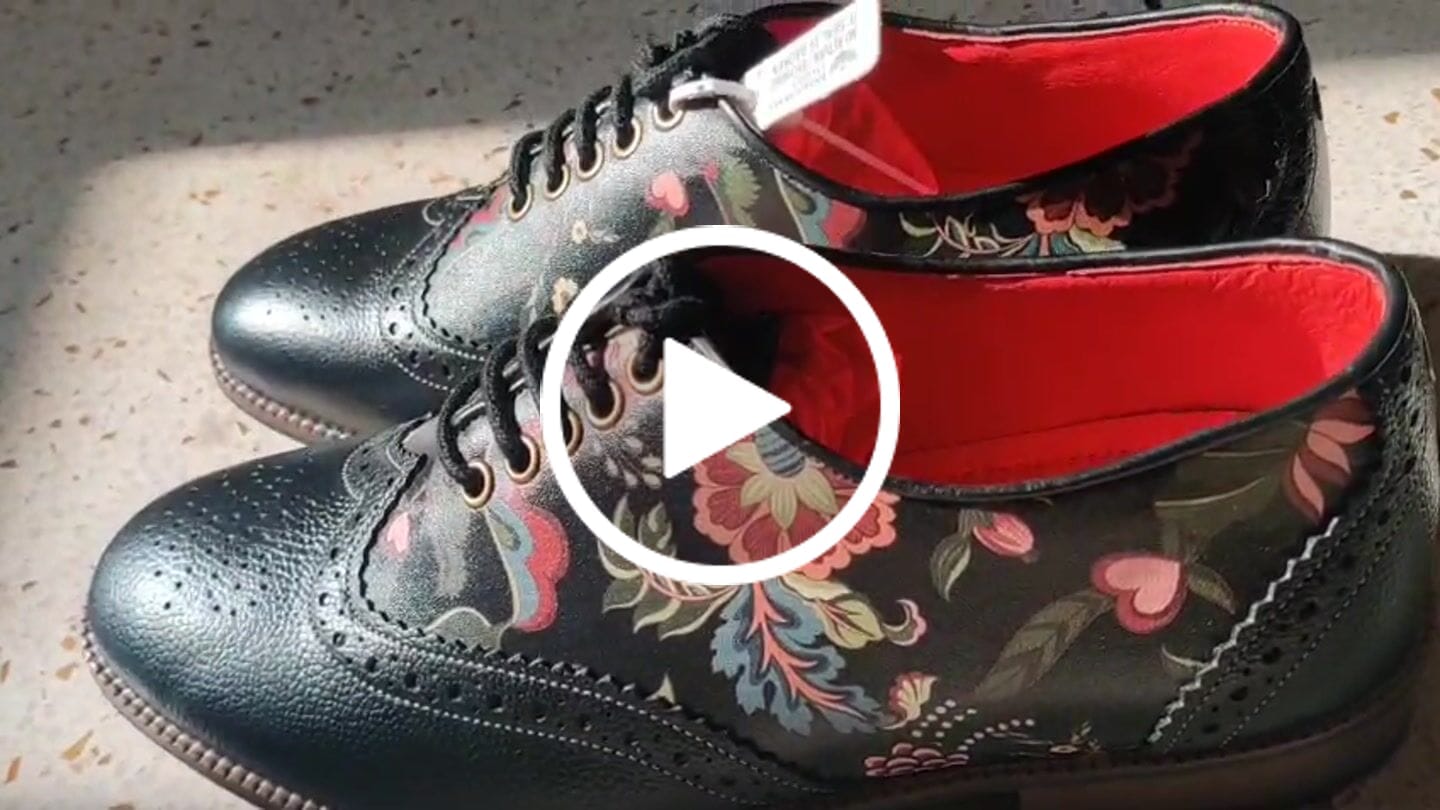 Customer video review of Bageecha Brogues Men – Coal