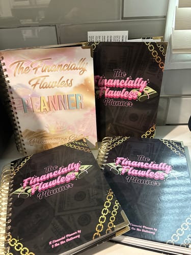 Customer photo review of Everything Ri$h: The Financial Planner | Hustler Cover