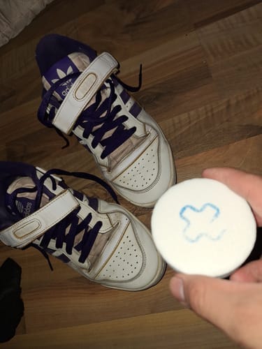 Customer photo review of Sneakclean Sponge