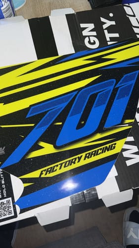 Customer photo review of JOKEHOCK - GRAPHICS KIT