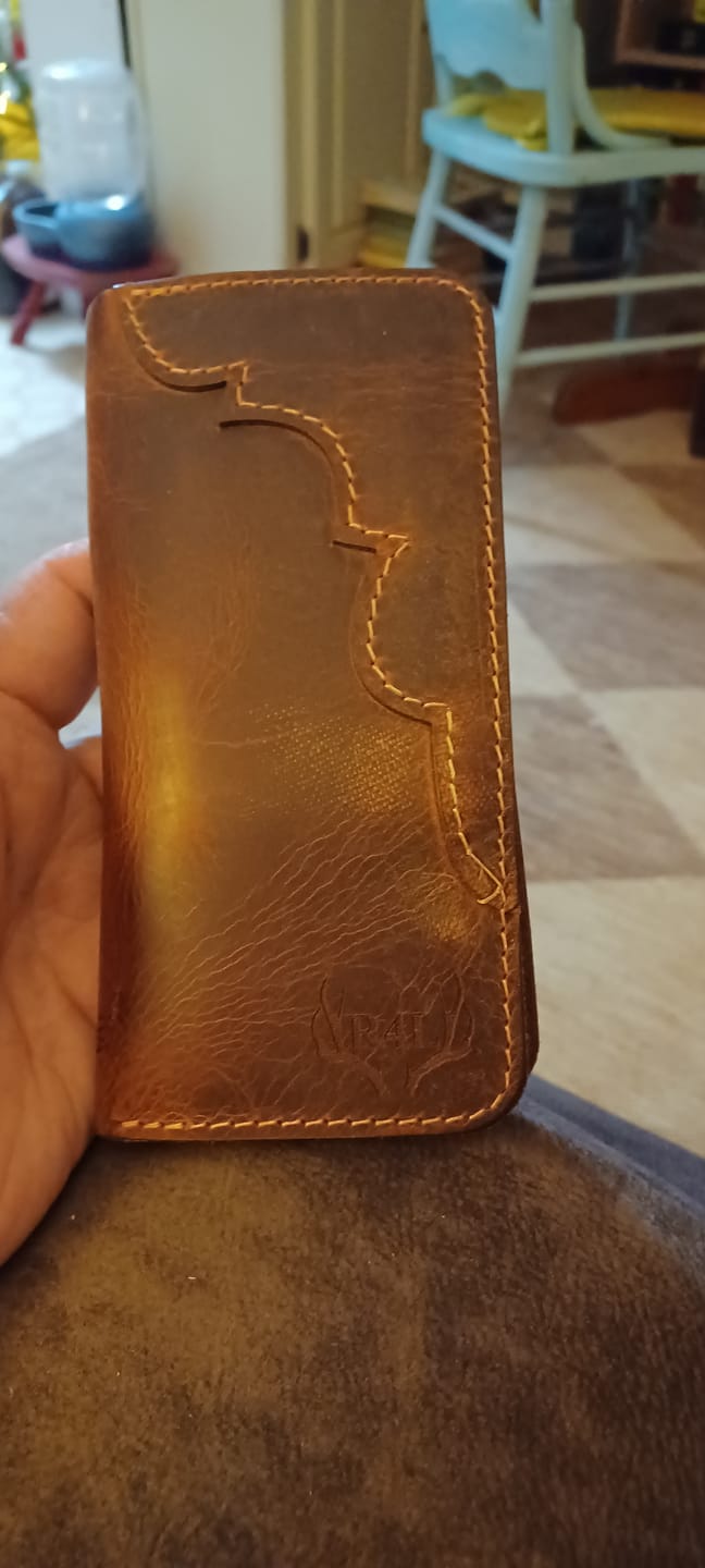 Customer photo review of Western Long Wallet