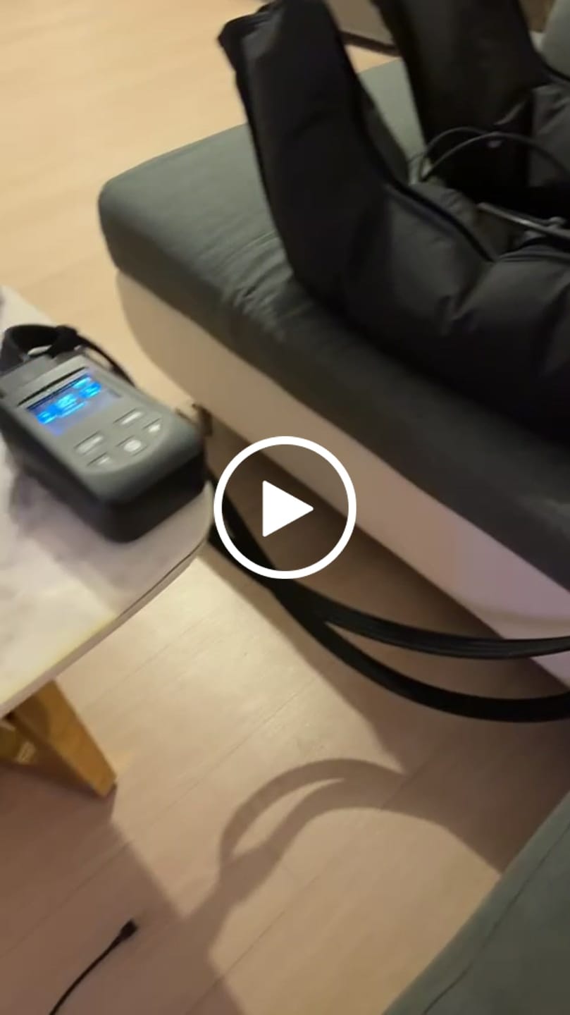 Customer video review of Bottes de Pressothérapie Novaa® Pro - Massage à compression d'air