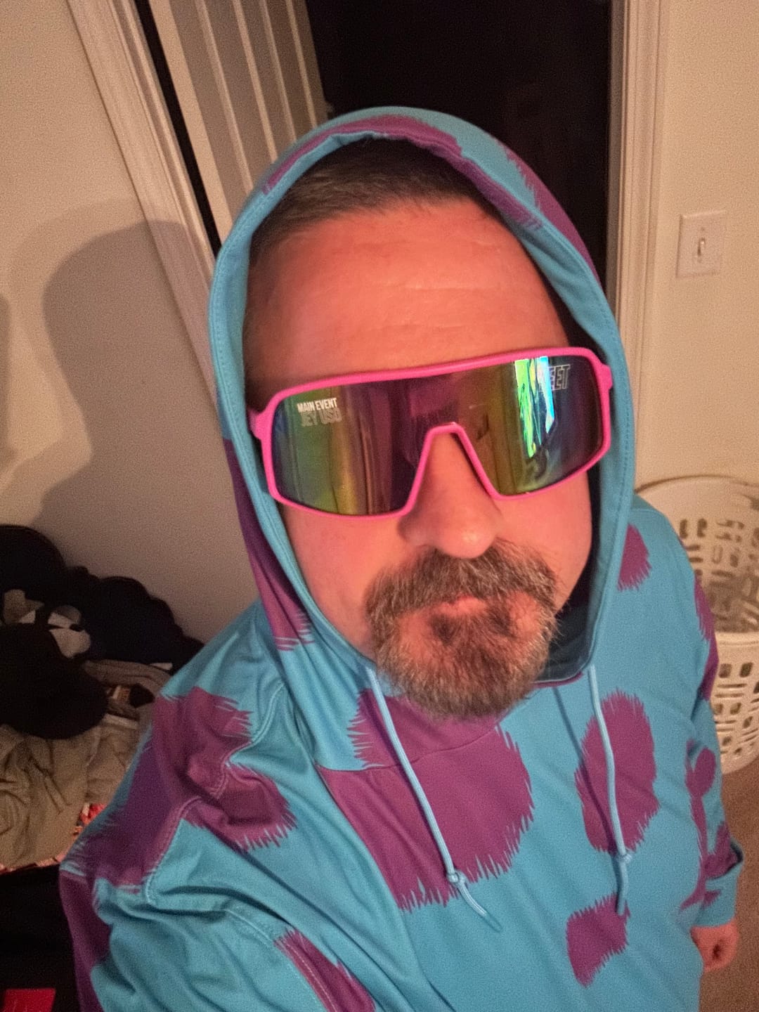 Customer photo review of Disney and Pixar Monsters, Inc. "Sulley" – Performance Hoodie