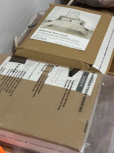 Customer photo review of Two-toned Oakwood