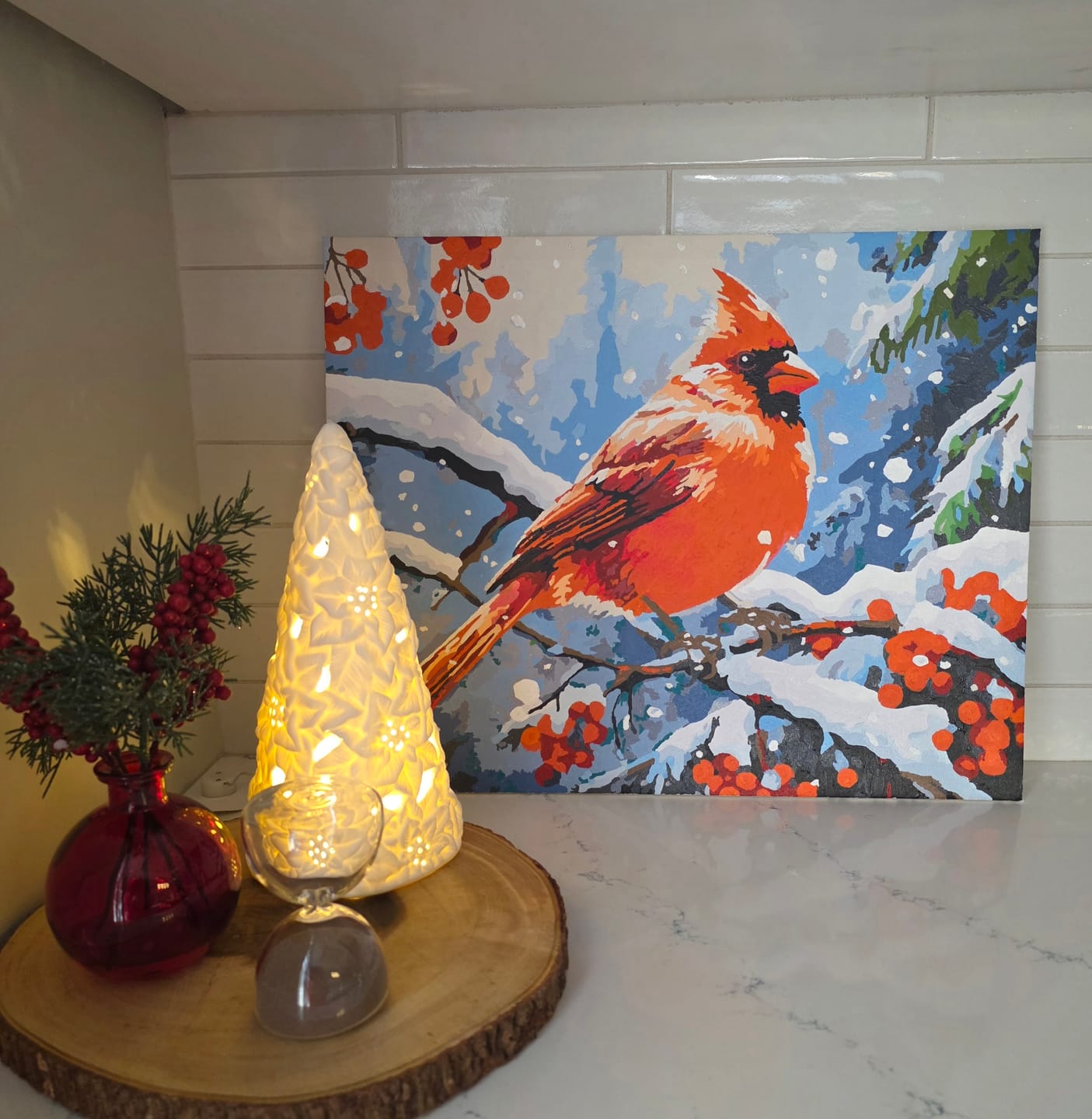 Customer photo review of Winter's Perch