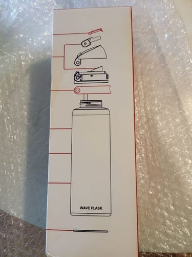 Customer photo review of WAVE 2.0 Duo Lid Flask