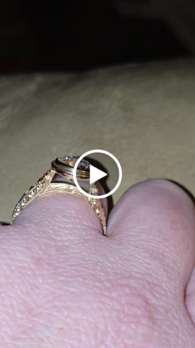 Customer video review of The Endless Love engagement ring semi-mount only(Exclusively to DovEggs Stones)