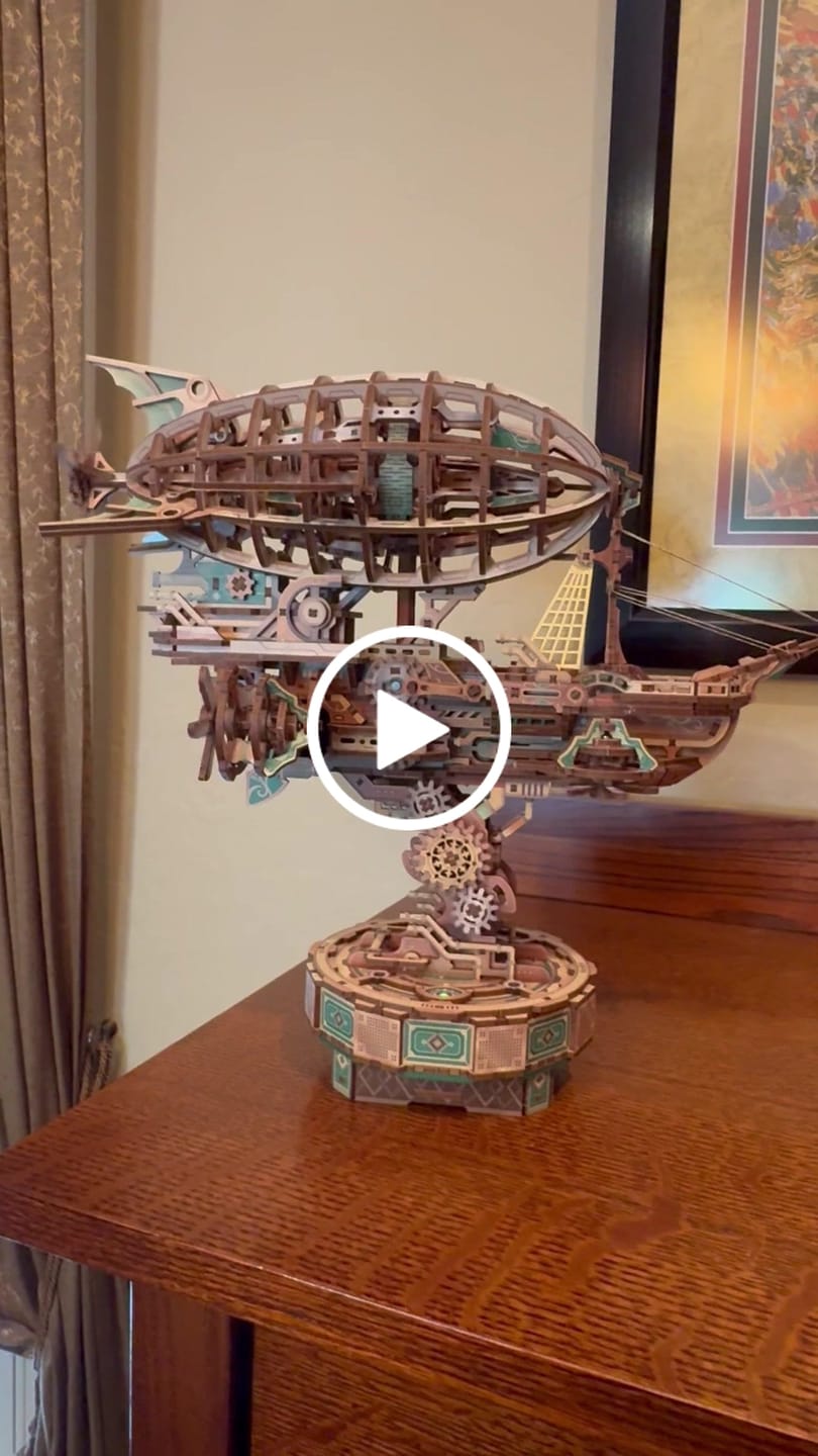 Customer video review of Vapor Trek 3D Wooden Puzzle
