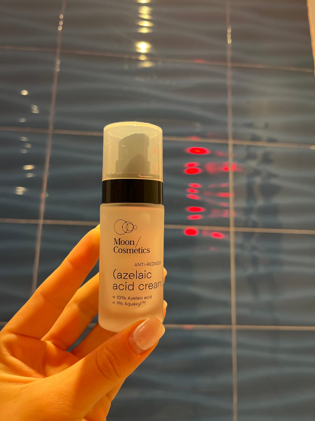 Customer photo review of Azelaino rūgšties kremas nuo raudonio
