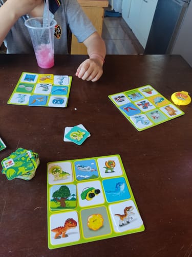 Customer photo review of Juego de Mesa Bingo - Jurassic Explorer