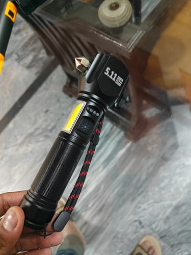 Customer photo review of 5.11 Emergency Flashlight - 1km Range - USA Lot