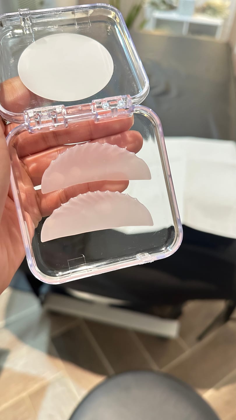 Customer photo review of Lash Lift Softening Pad