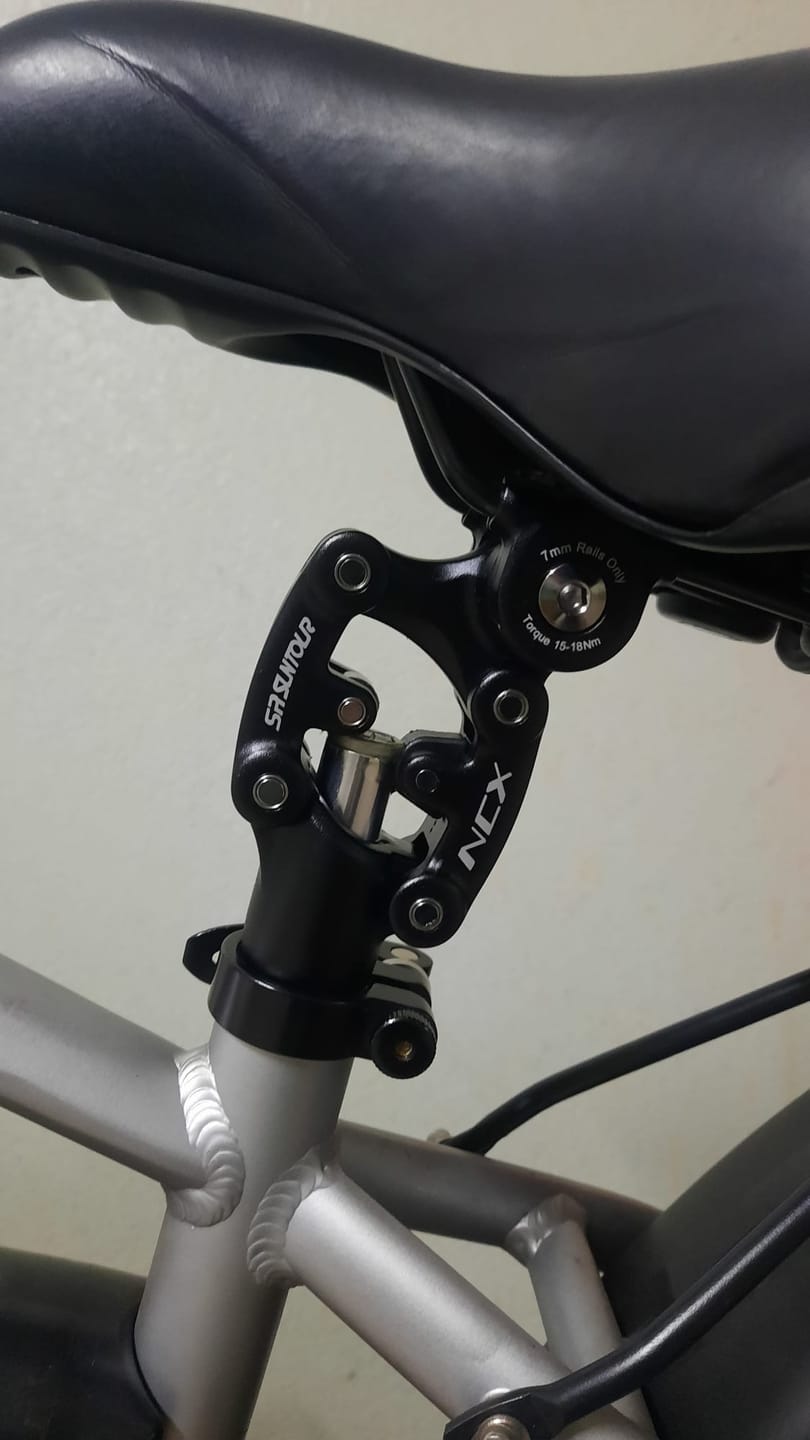 Customer photo review of SR Suntour Suspension Seatpost for F26&F26Lite