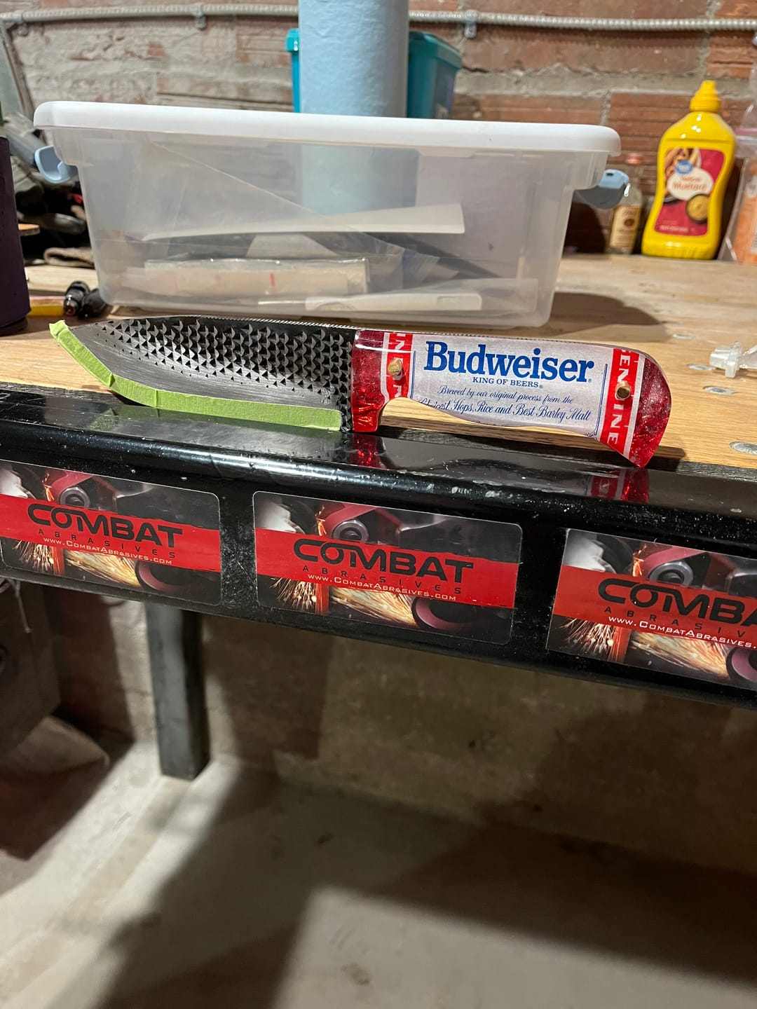 Customer photo review of 2 x 72 Ceramic Sanding Belts, 3 PACK