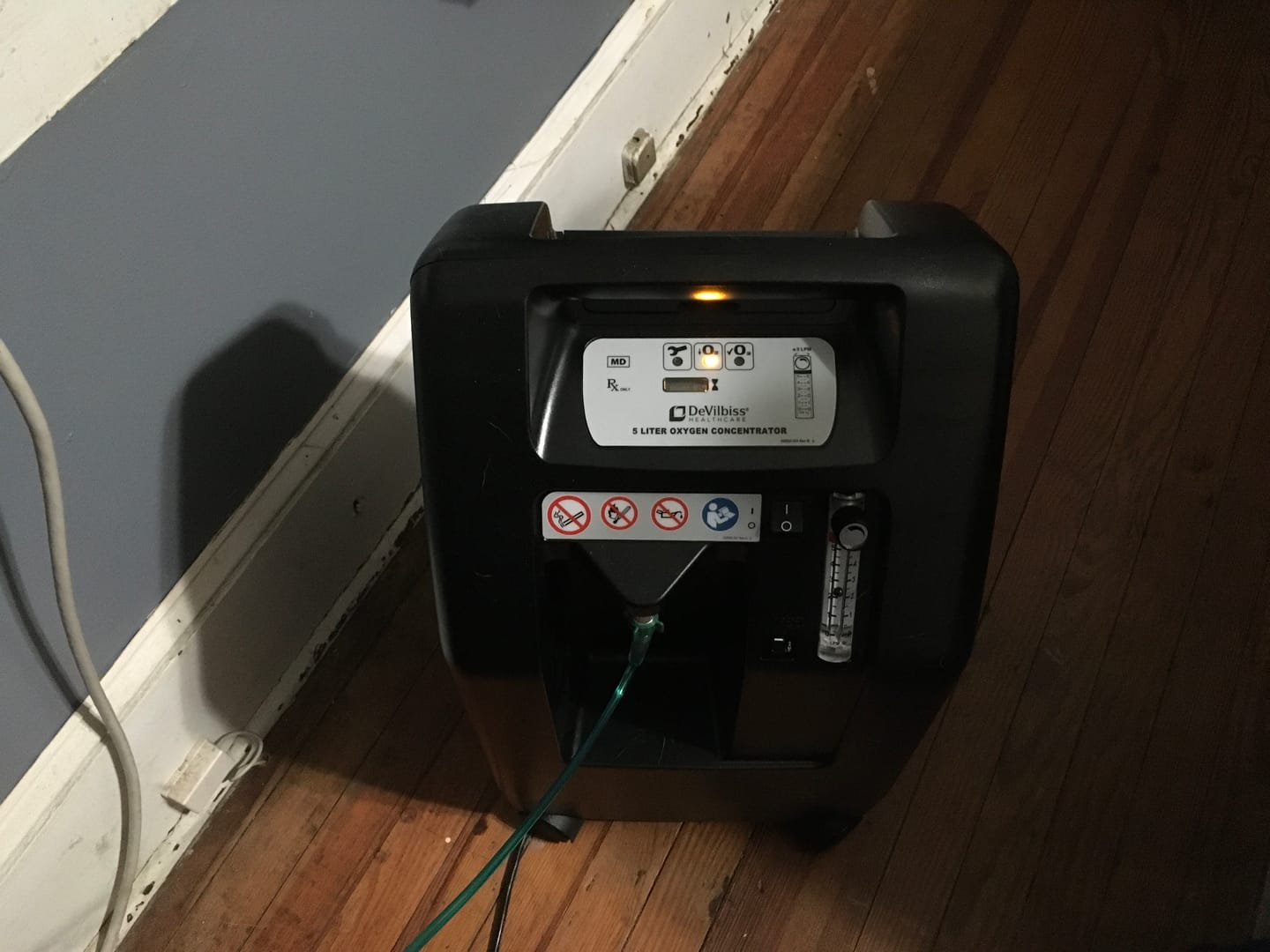 Customer photo review of Drive Medical - DeVilbiss Healthcare Compact Oxygen Concentrator, 5-Liter