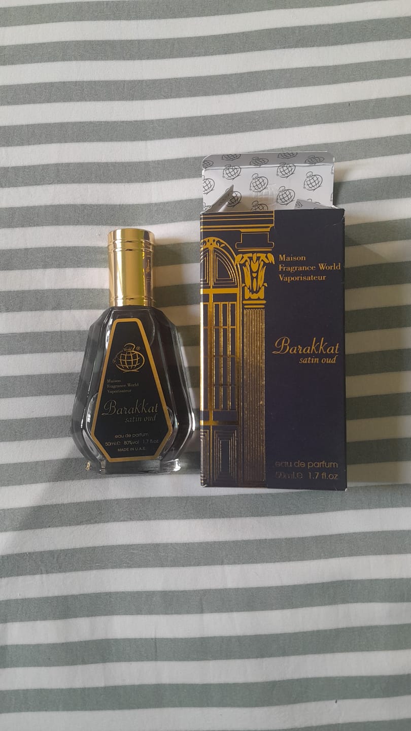 Customer photo review of Barakkat satin Oud 50ml