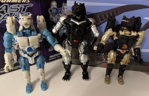 Customer photo review of Transart TA BWM-04 BWM04 Black Agent (BW Beast Wars Ravage ) 16.5cm / 6.5"