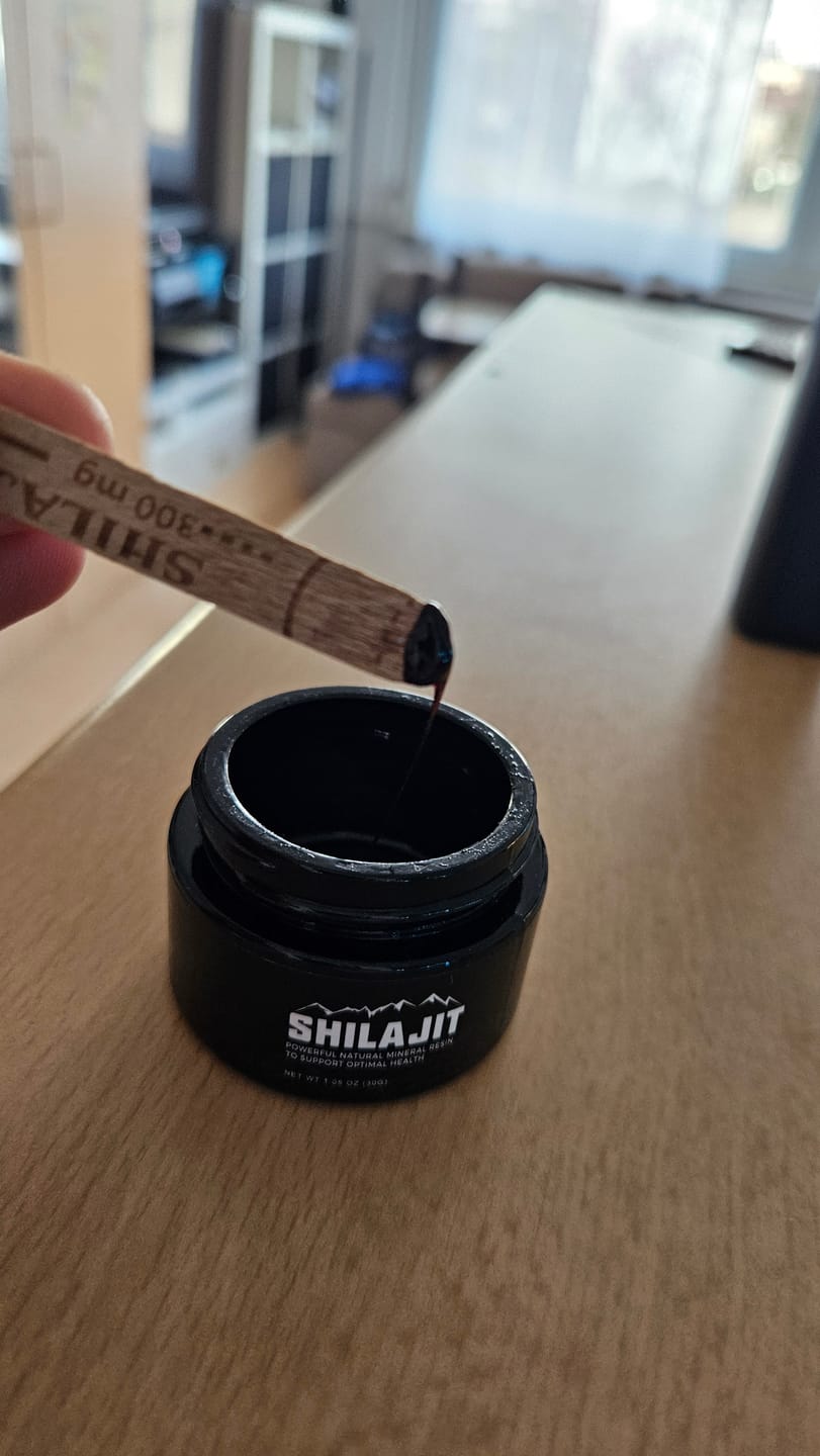 Customer photo review of 100% Himalaya Shilajit