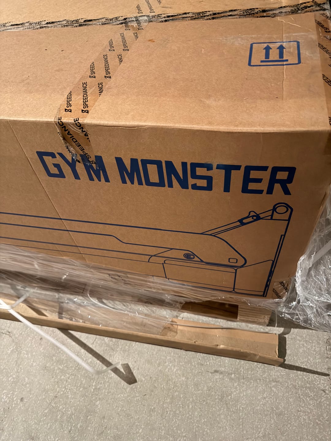 Customer photo review of Gym Monster - Works Plus