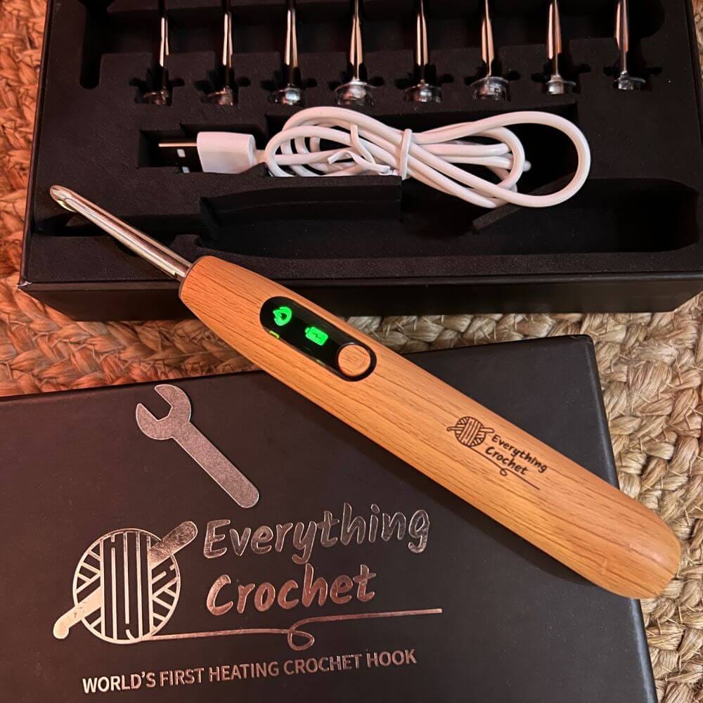 Customer photo review of Heating Crochet Set