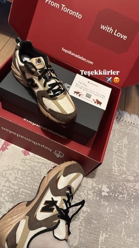 Customer photo review of New Balance 530 Dark Mushroom/Incense/Linen MR530SNC