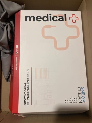 Customer photo review of Sneakclean Medicalbox [PREVENTA] + WIPES DE REGALO