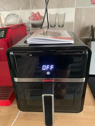 Customer photo review of Air Fryer Novio StonePro