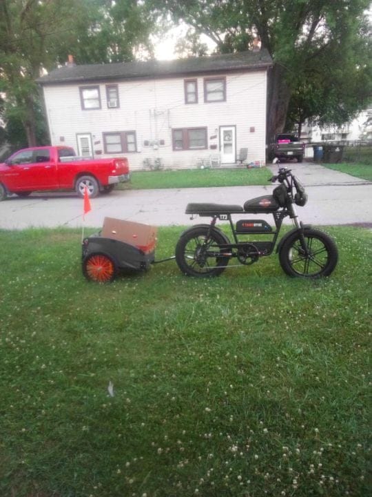 Customer photo review of Tamobyke T73 Electric Bike