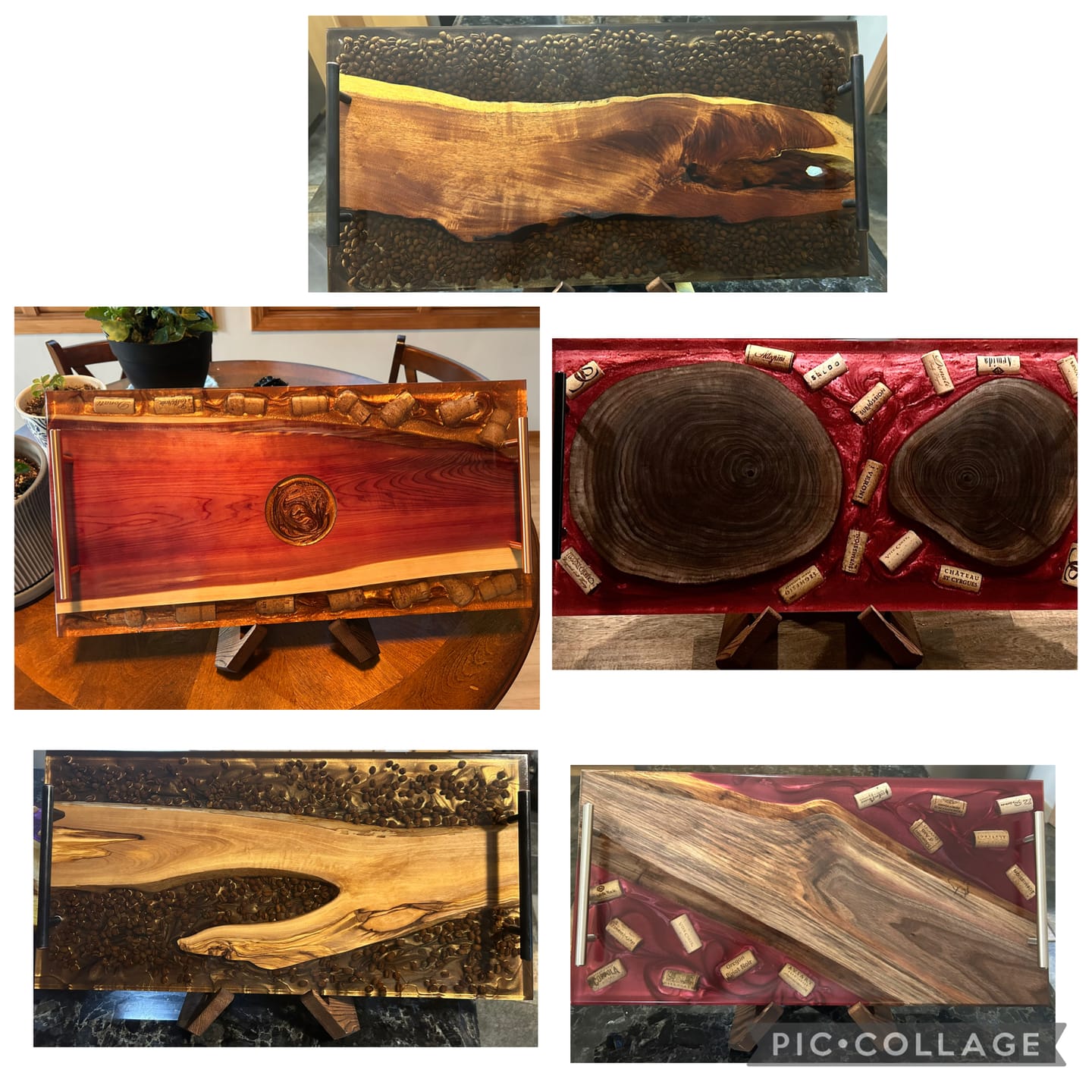 Customer photo review of 24x12x1.5" Silicone Mold For Epoxy Resin - Charcuterie Board Form