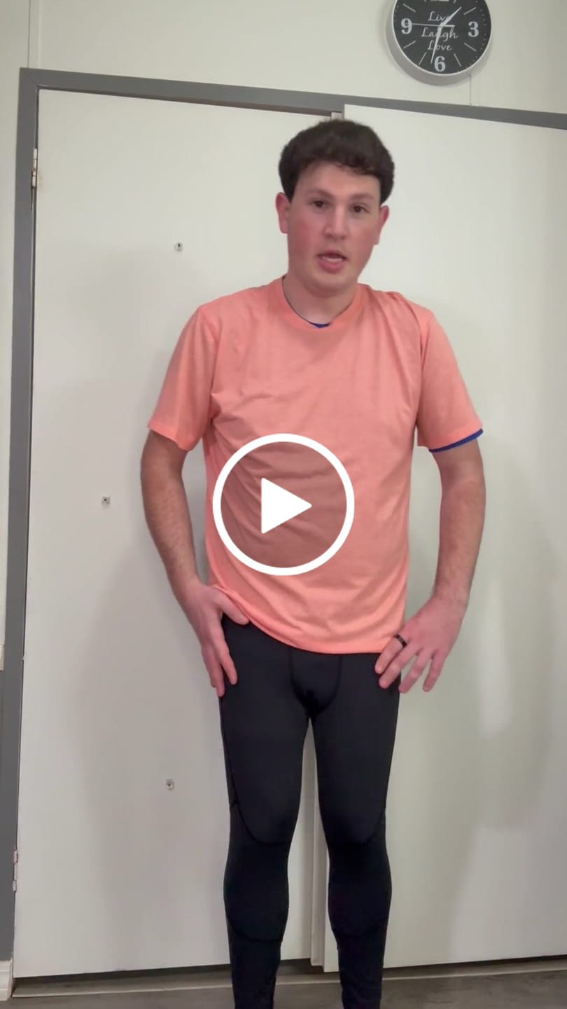 Customer video review of Compression Swim / Workout Leggings for Men UPF 50+