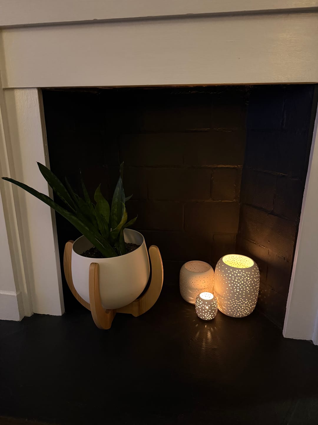 Customer photo review of Nested Plant Stand + Pot