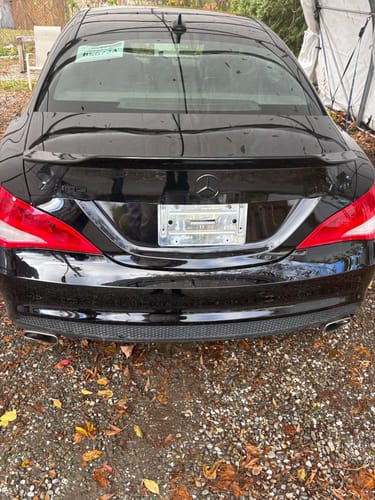 Customer photo review of PSM Style Trunk Spoiler - 2013-2019 Mercedes Benz CLA-Class W117