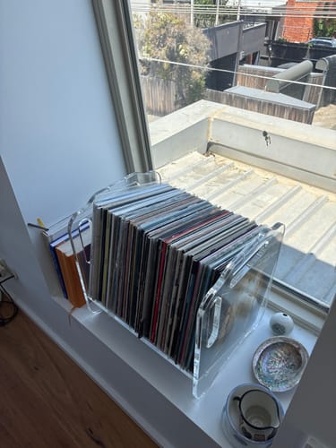 Customer photo review of A120 (A) - Acrylic Modular Stackable Vinyl Record Storage