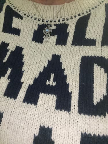 Customer photo review of Mondstein Halskette - Traumfänger