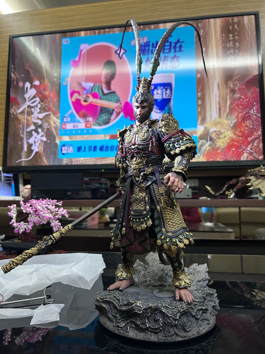 Customer photo review of Black Myth: Wukong Great Sage Armor Set 1/6 Collectible Figure