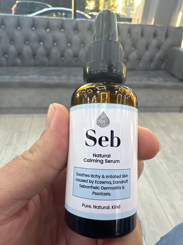 Customer photo review of Seb Natural Calming Serum