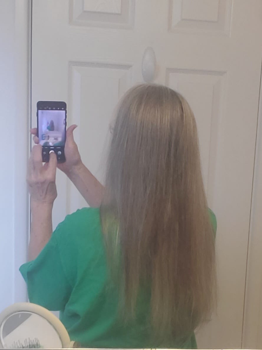 Customer photo review of Leave-In Conditioner