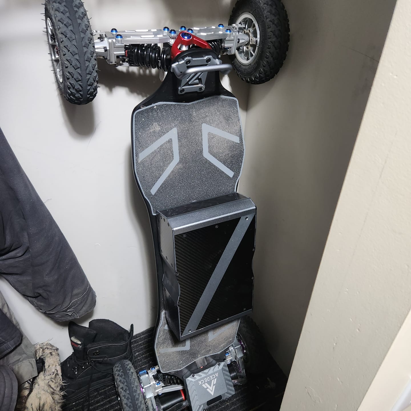 Customer photo review of Acedeck® Nyx Z3 Off-road Electric Skateboard