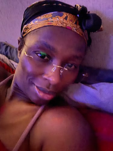 Customer photo review of Olivia Eyeglasses